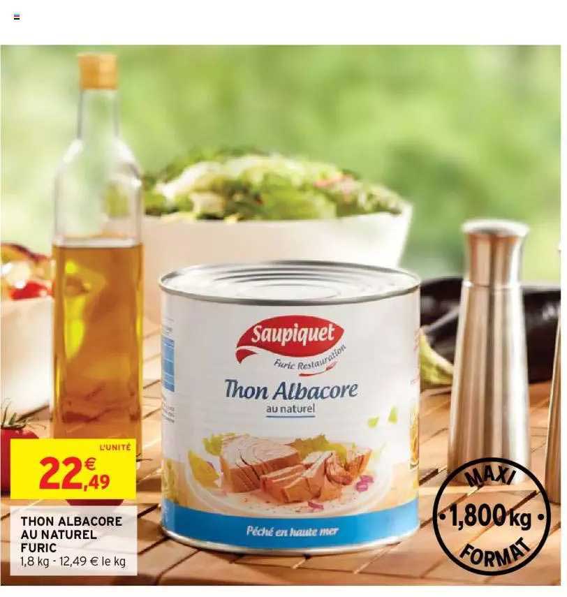 Thon Albacore Au Naturel Furic