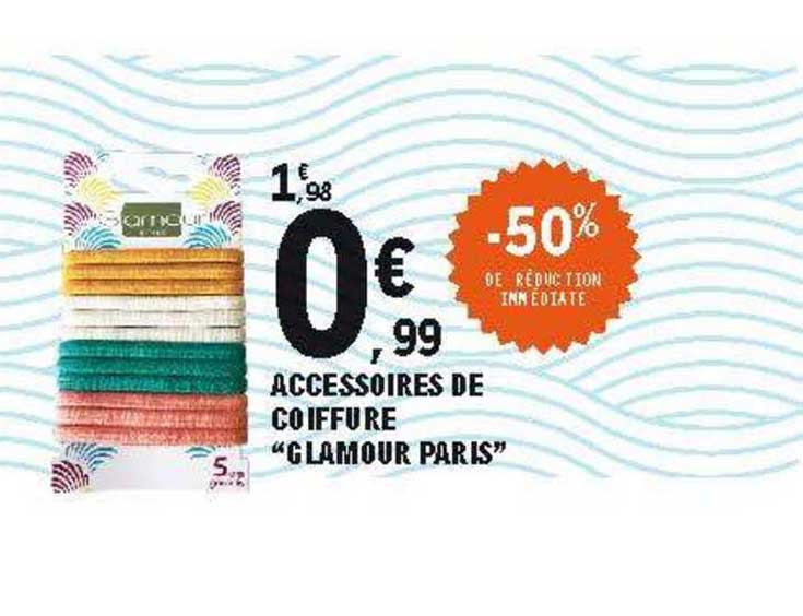 accessoires de coiffure "glamour paris"