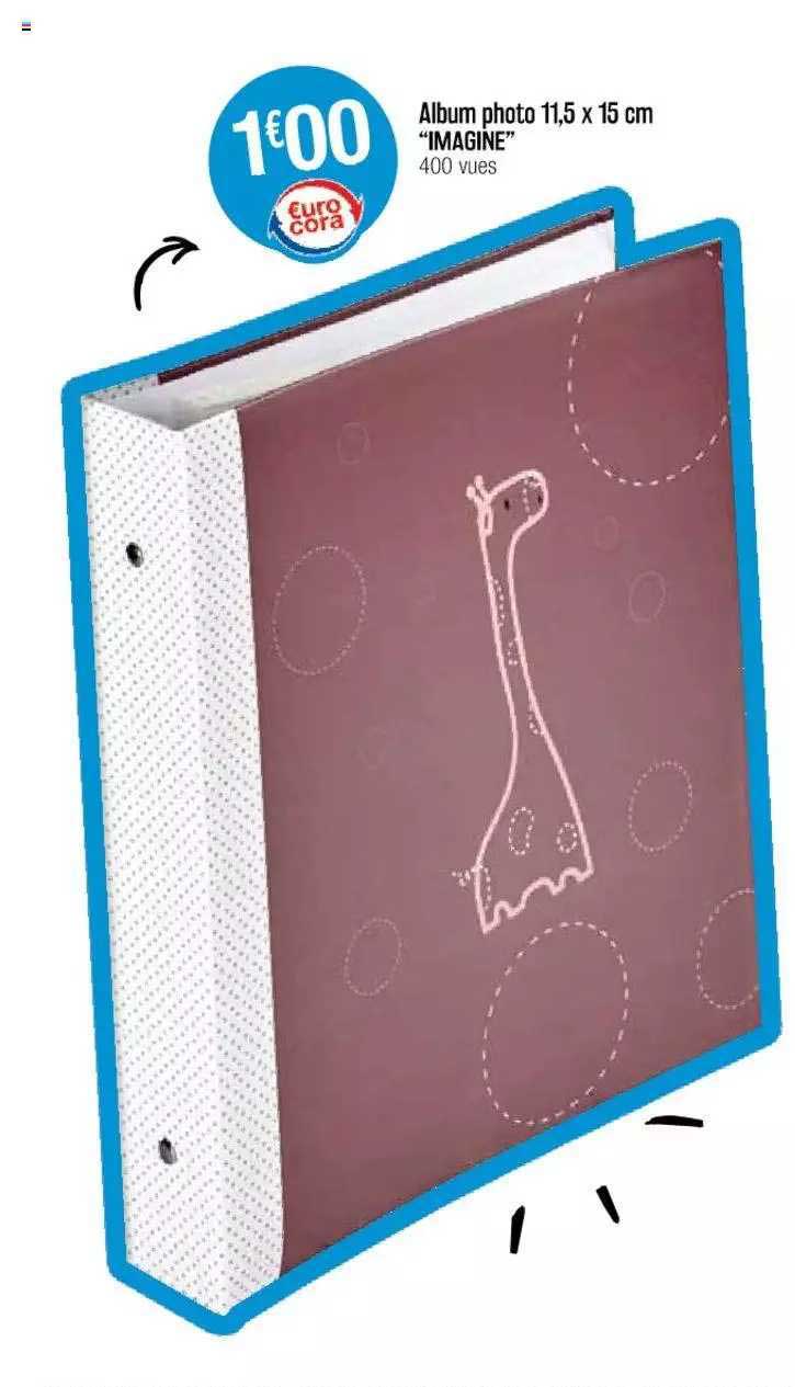 album photo 11,5 x 15 cm "imagine"