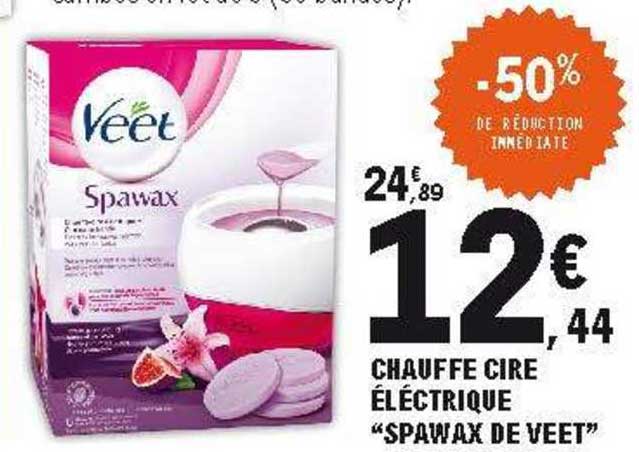 chauffe cire électrique "spawax de veet"
