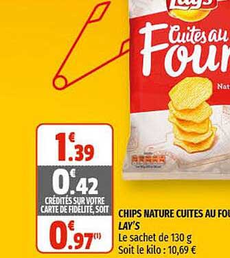 Chips Nature Cuites Au Four Lay's