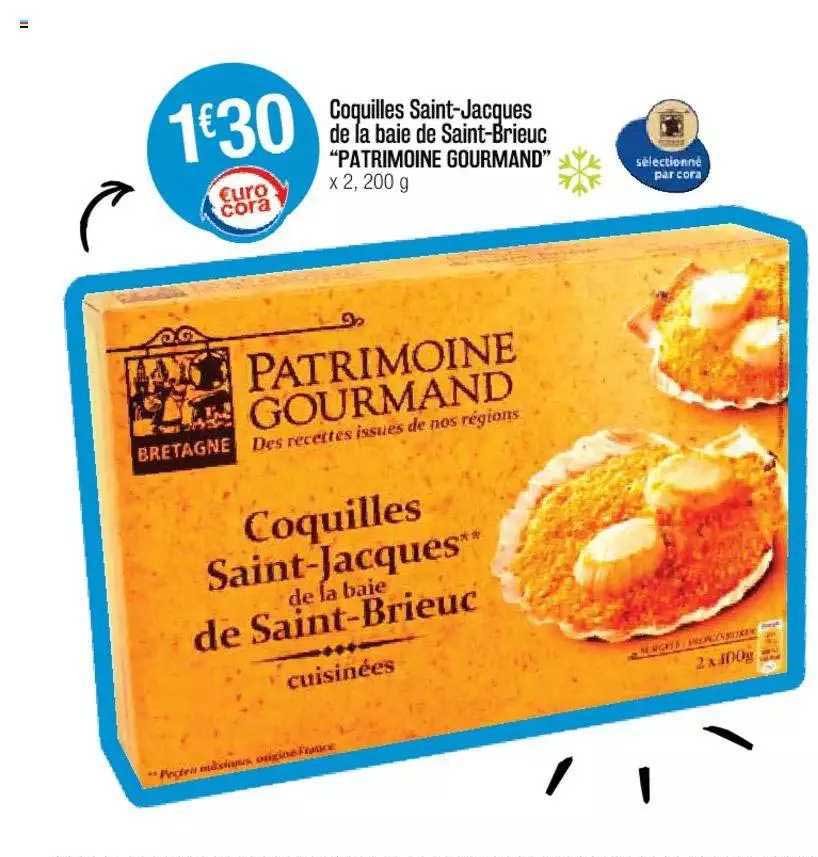 coquilles saint-jacques de la baie de saint-brieuc "patrimoine gourmand"