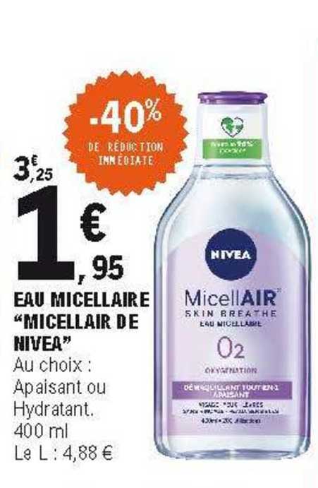 Eau Micellaire "micellaire De Nivea"