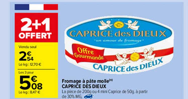 Fromage à Pâte Molle Caprice Des Dieux