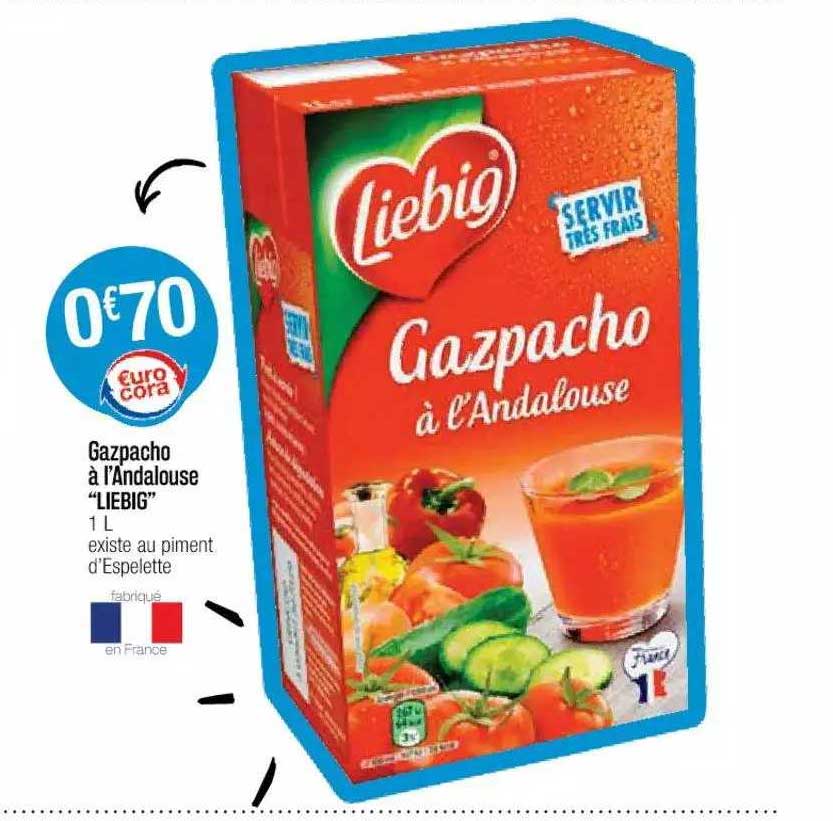 gazpacho à l'andalouse "liebig"