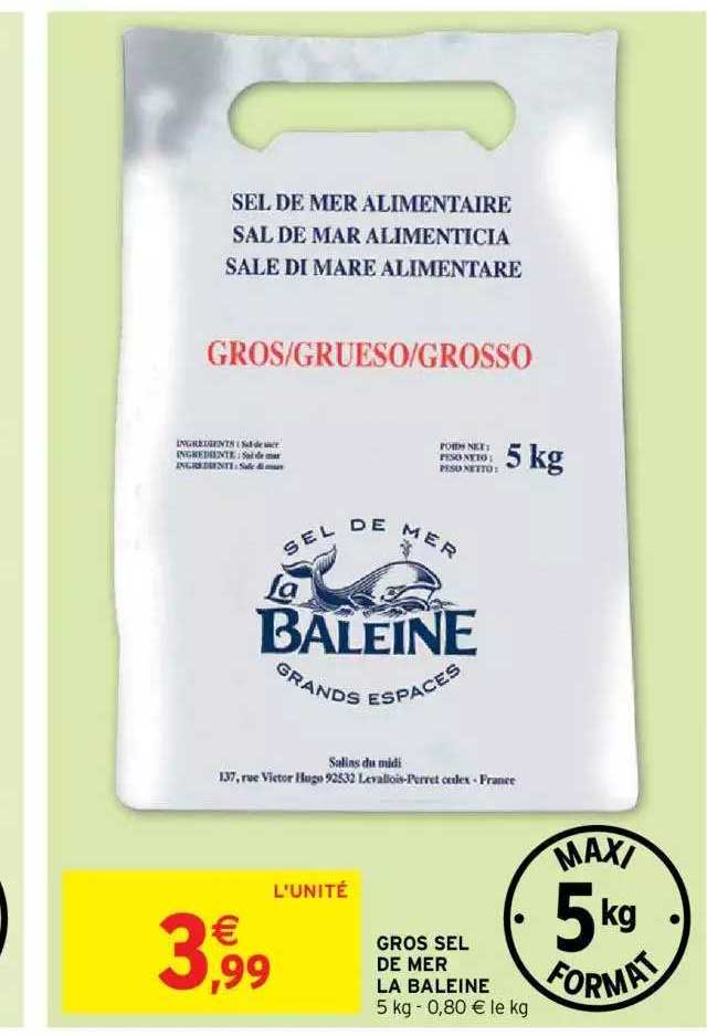 Gros Sel De Mer La Baleine