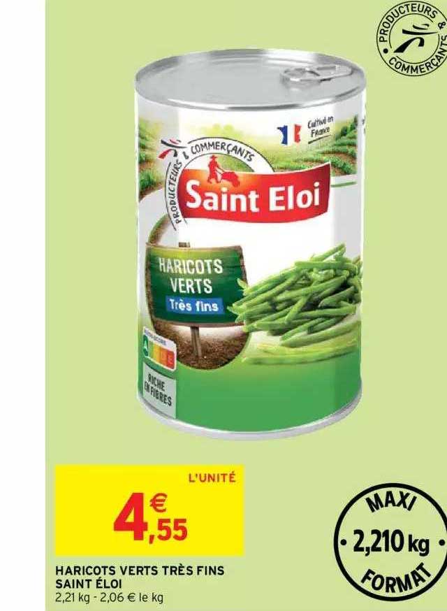 haricots verts très fins saint éloi