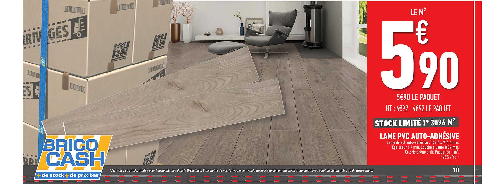 lame pvc auto-adhésive