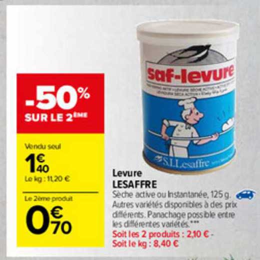 levure lesaffre