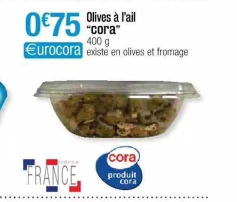 Olives à L'ail "cora"