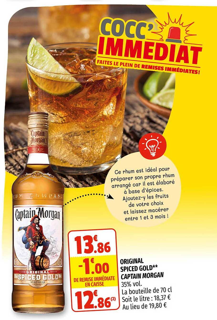 Original Spiced Gold Captain Morgan