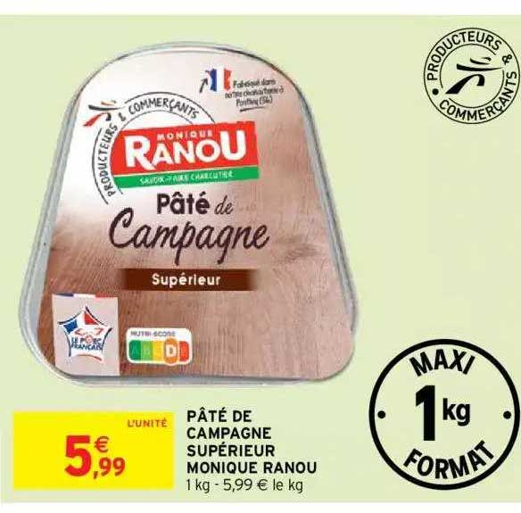 pâté de campagne supérieur monique ranou