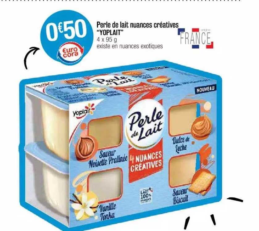 perle de lait nuances créatives "yoplait"