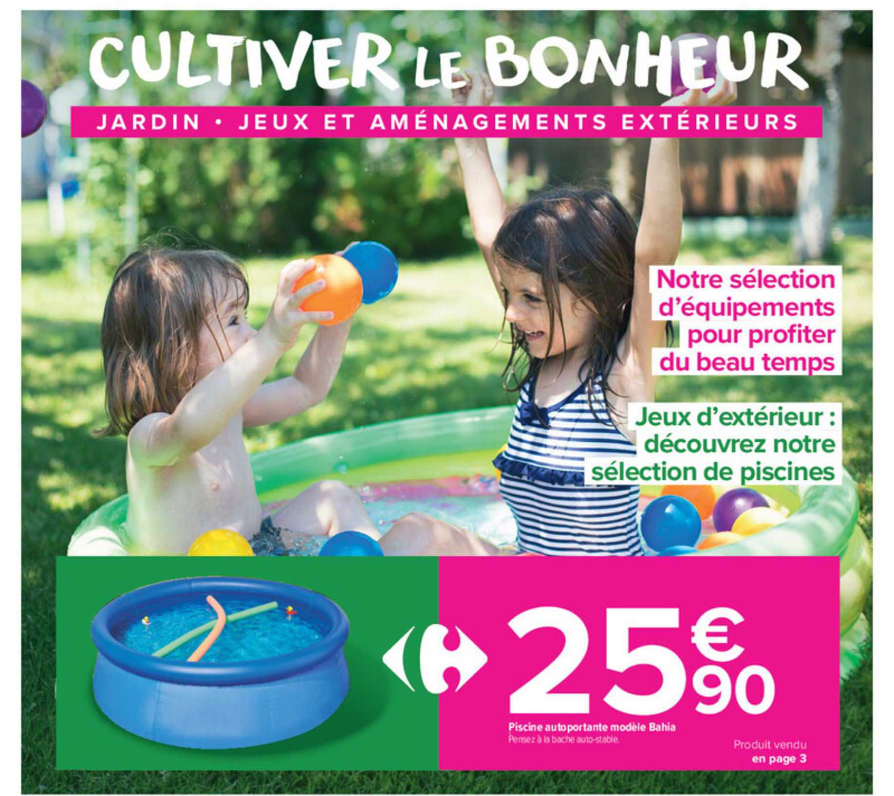 piscine autoportante modèle bahia