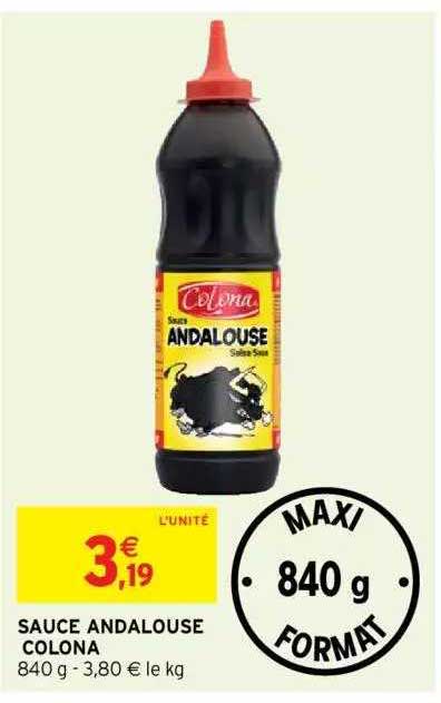sauce andalouse colona