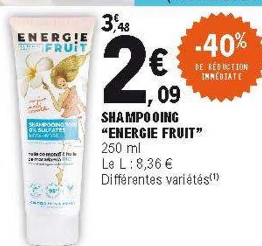 Shampooing "energie Fruit"