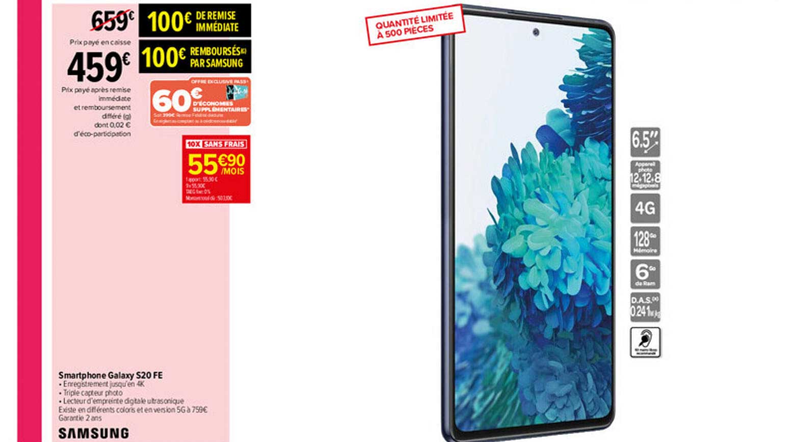 smartphone galaxy s20 fe samsung