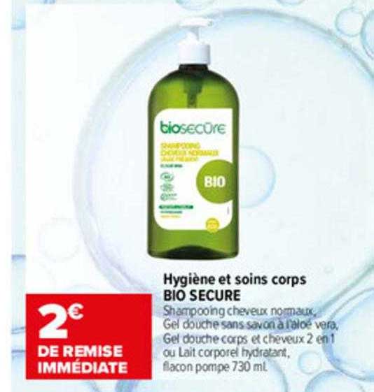 hygiène et soins corps bio secure