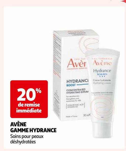 Avène Gamme Hydrance