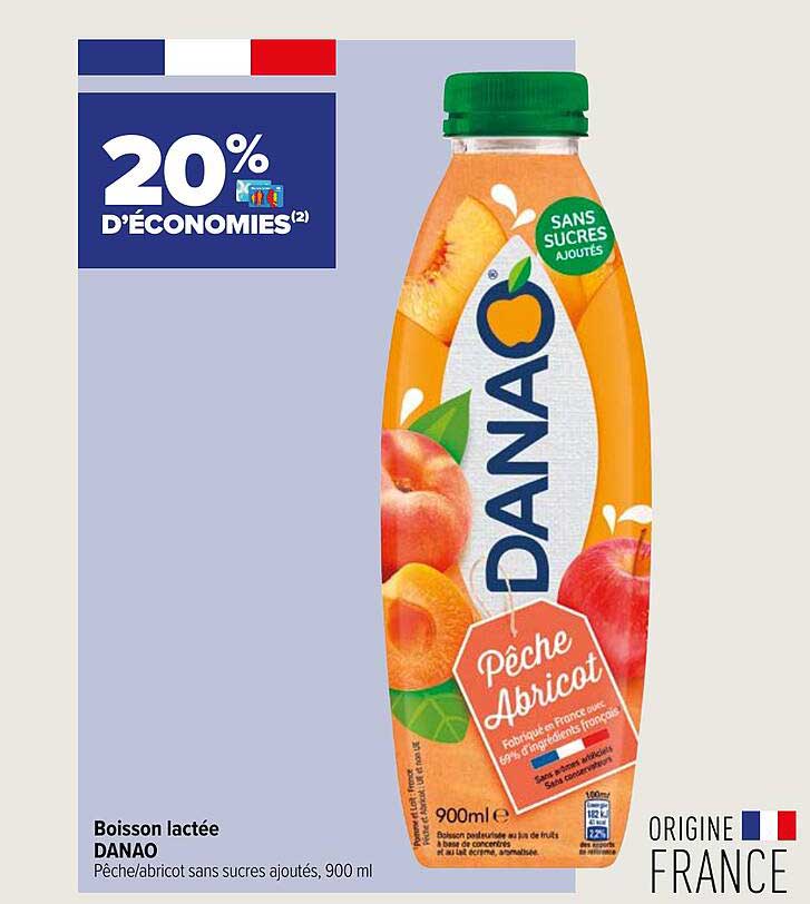 boisson lactée danao