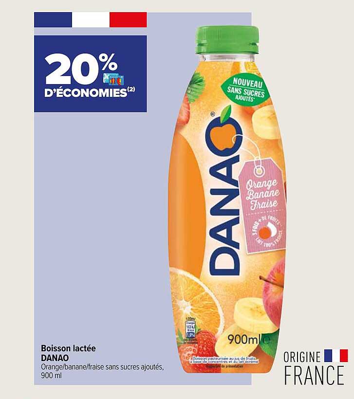 boisson lactée danao