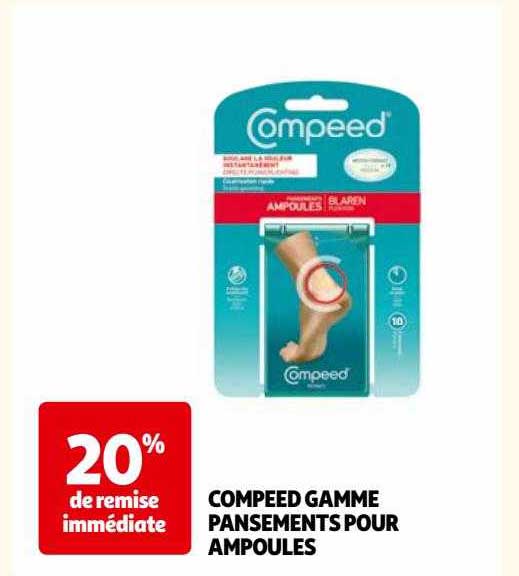 Compeed Gamme Pansements Pour Ampoules