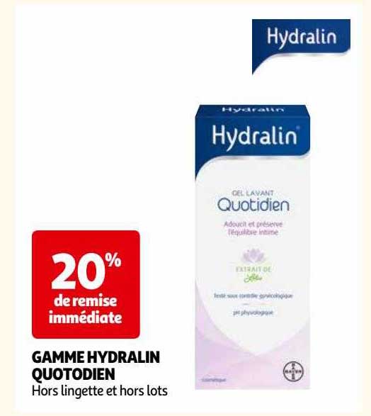 gamme hydralin quotodien