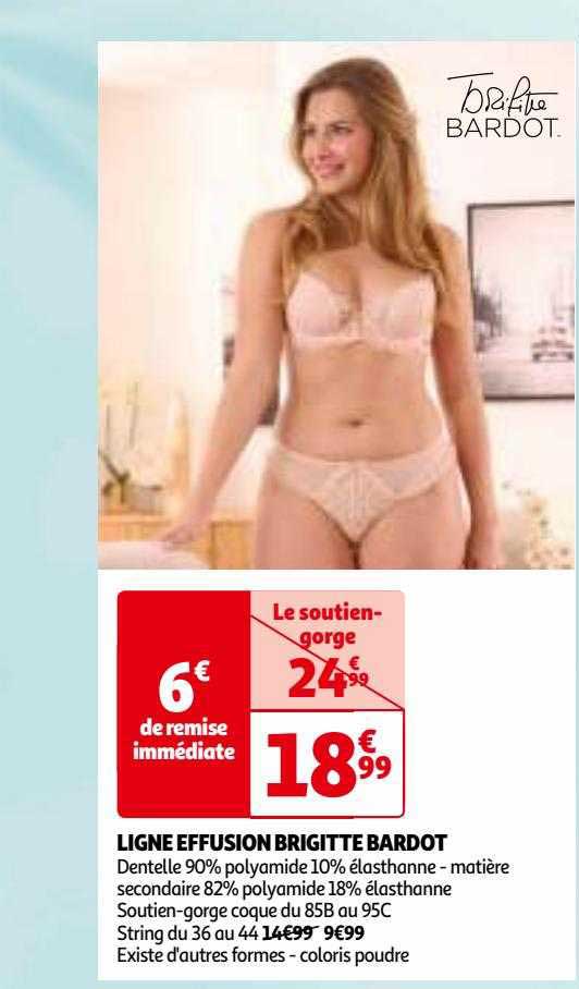 ligne effusion brigitte bardot