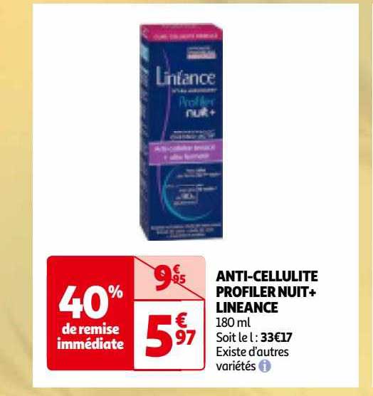 anti-cellulite profiler nuit+ lineance