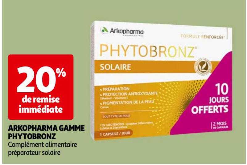 arkokpharma gamme phytobronz