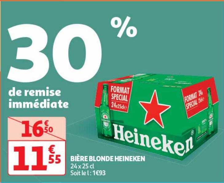 Bière Blonde Heineken