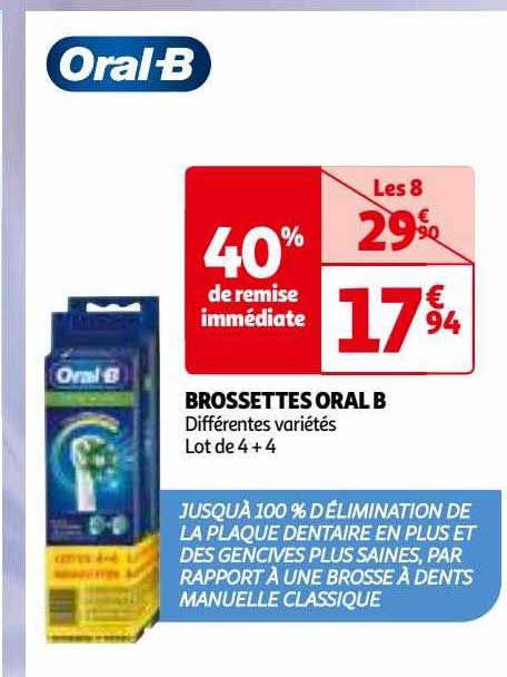 brossettes oral b