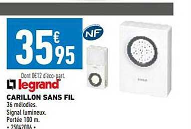 carillon sans fil legrand