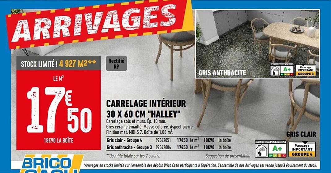 Carrelage Intérieur 30 X 60 Cm "halley"