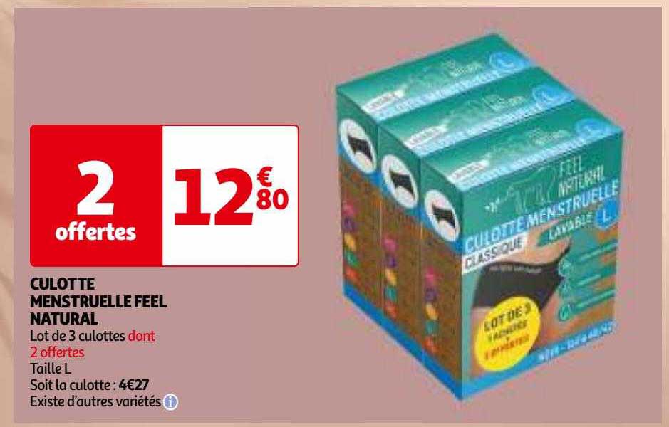 culotte menstruelle feel natural