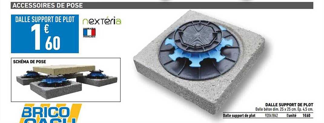 dalle support de plot nextéria