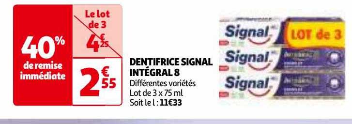 Dentifrice Signal Intégral 8
