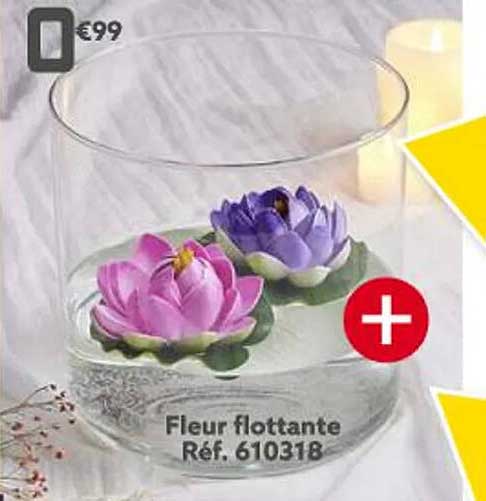 fleur flottante