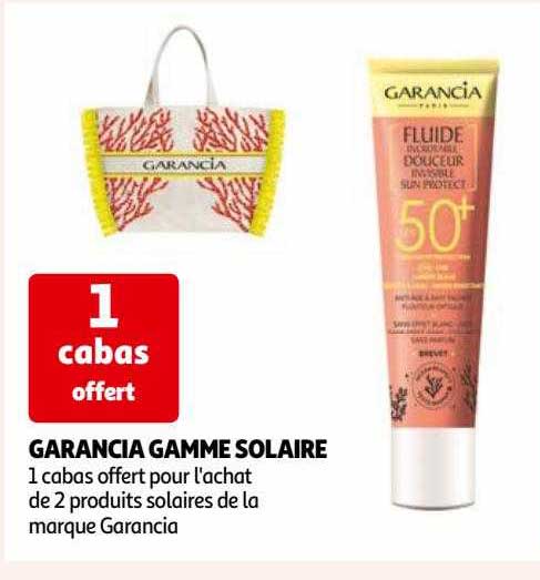 Garancia Gamme Solaire