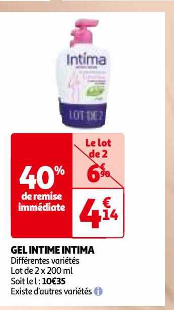 Gel Intime Intima