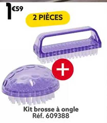 kit brosse à ongle