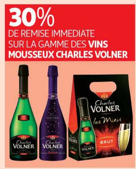 la gamme des vins mousseux charles volner