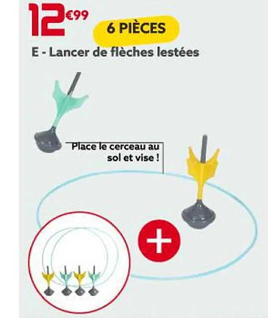 lancer de flèches lestées