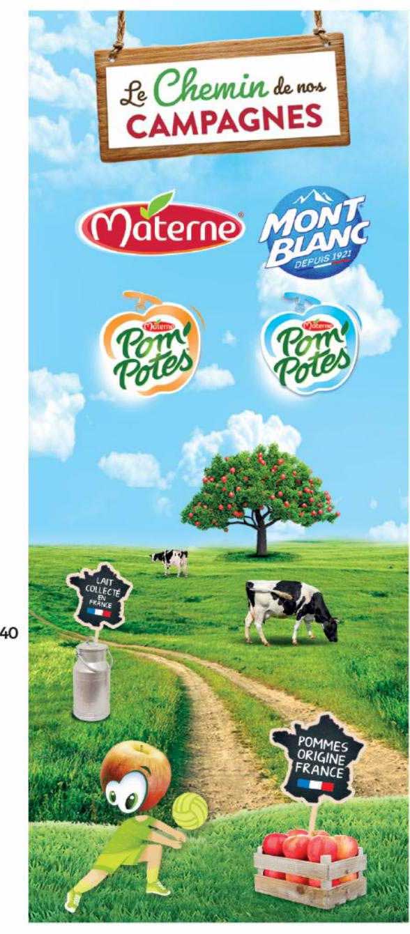 le chemin de nos campagnes : materne, mont blanc, pom'potes