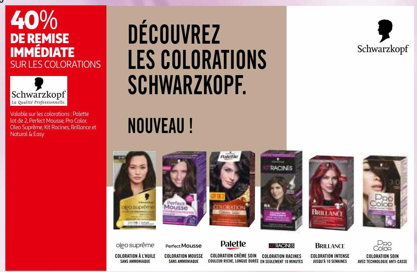Les Colorations Schwarzkopf