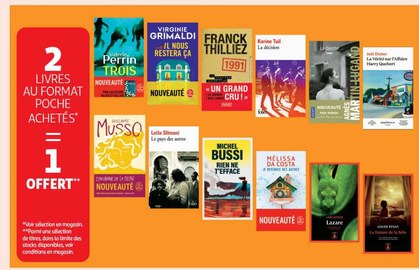 livres au format poche