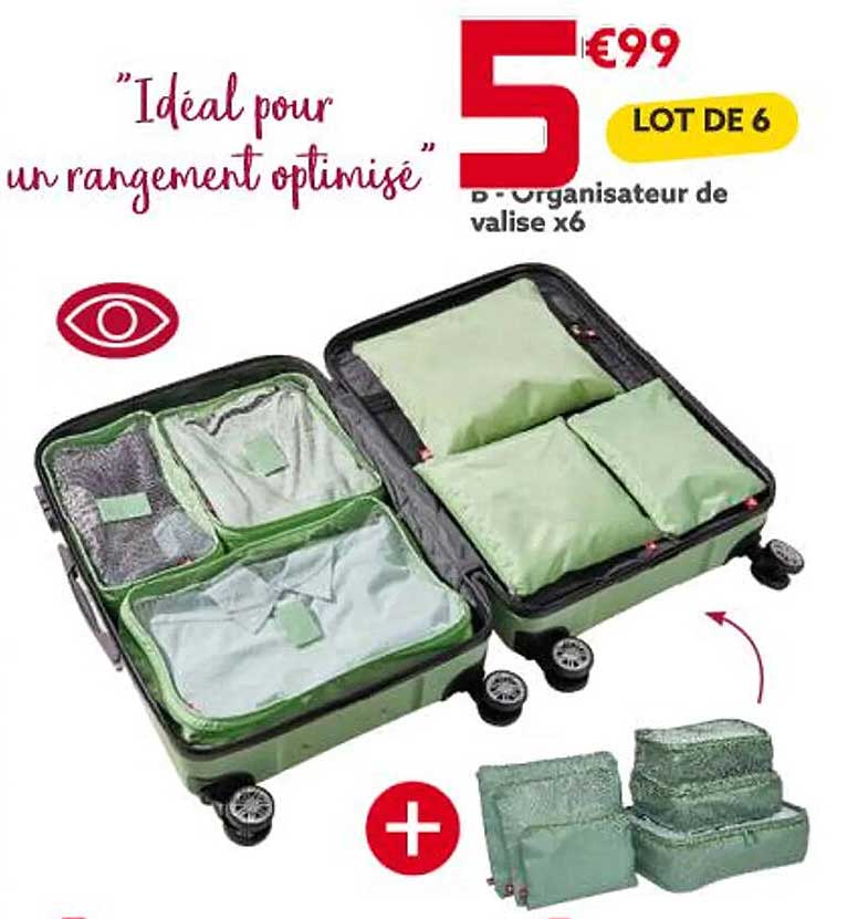 Organisateur De Valise X6
