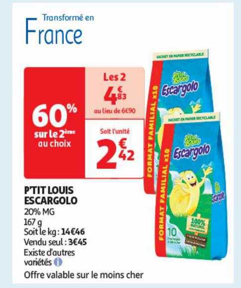 P'tit Louis Escargolo