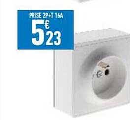 Prise 2p+t 16A