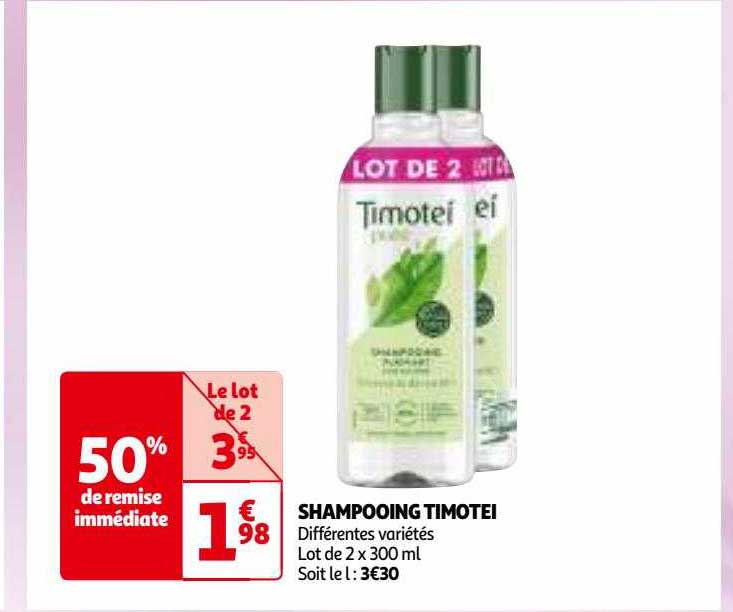 Shampooing Timotei